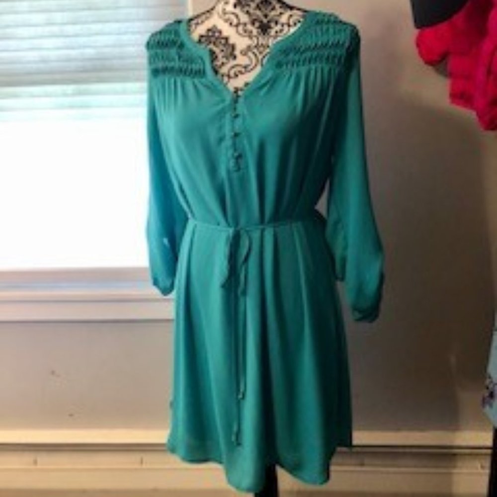 M Teal Dress